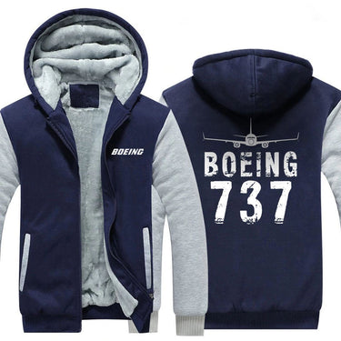 B737 DESIGNED ZIPPER SWEATER THE AV8R